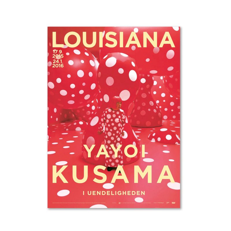 【原版海报】草间弥生 Yayoi Kusama - 新空间指南 - 海报/装饰画/版画 - 纸 