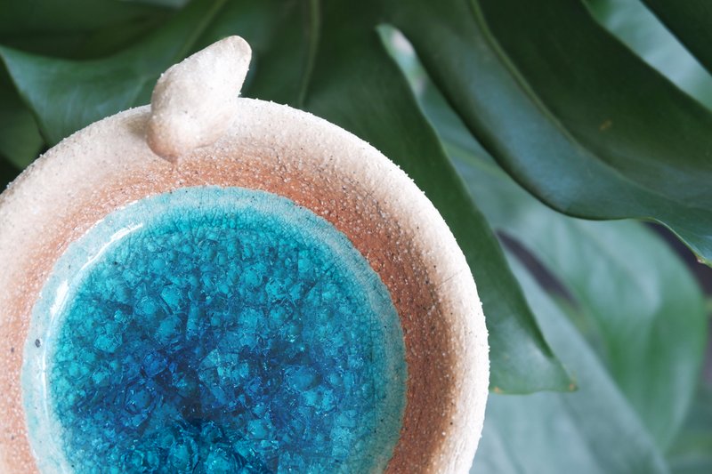 小鸟水盆 陶瓷摆件 - 摆饰 - 陶 