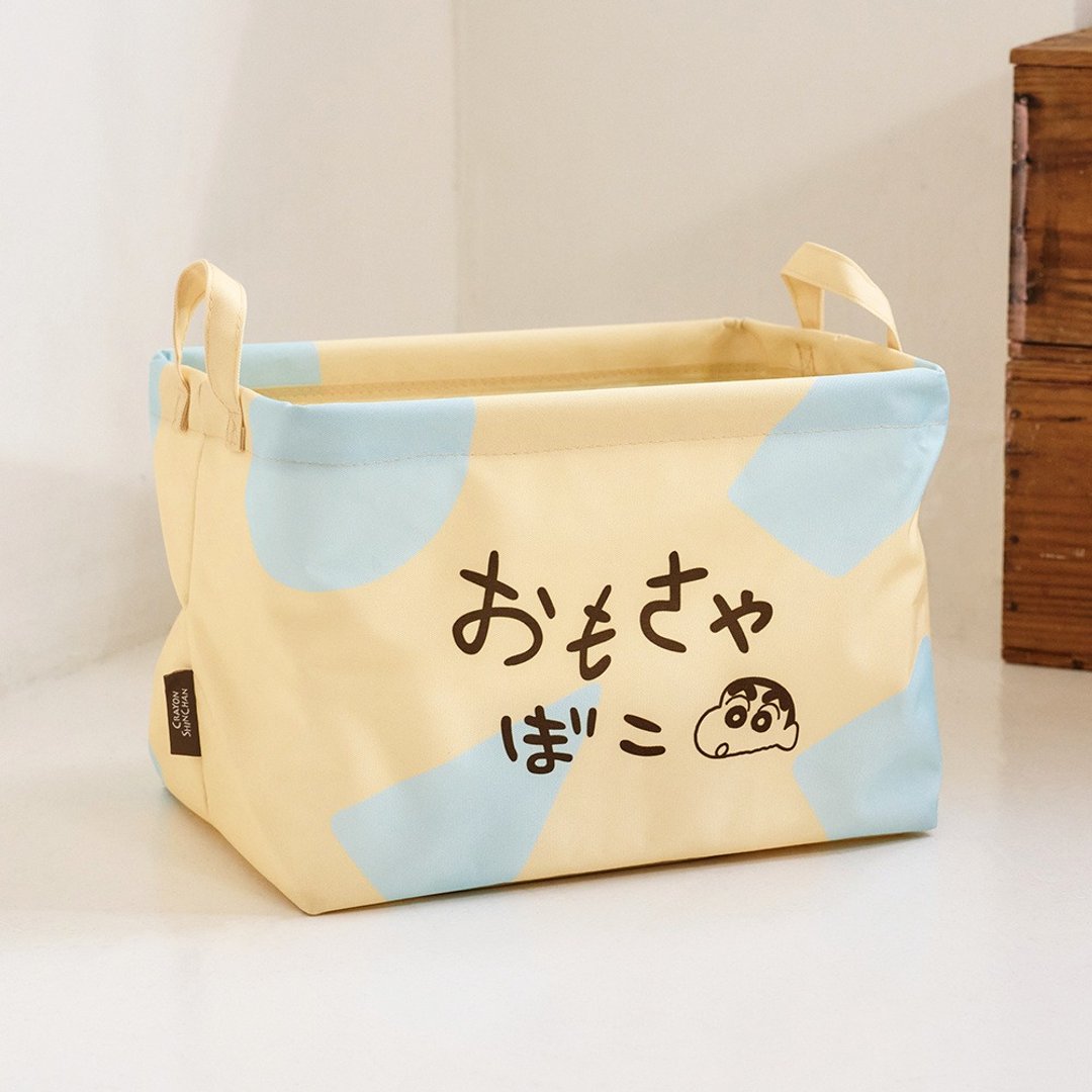 蜡笔小新牛津布手提收纳篮-小新的玩具箱 可折叠 - 收纳用品 - 塑料 多色