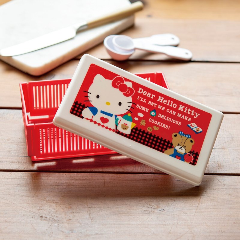 Hello Kitty 复古经典款收藏志 第十期 三明治盒 - 便当盒/饭盒 - 塑料 红色