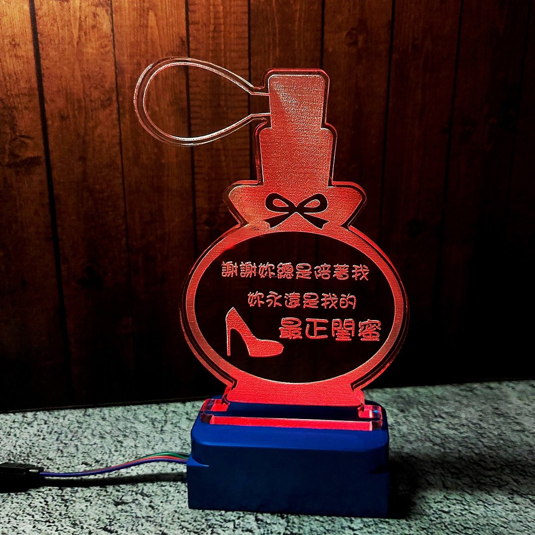 好姊妹夜灯 - 最正闺蜜 - 灯具/灯饰 - 压克力 透明