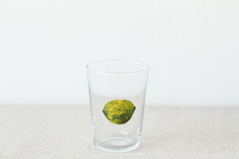 【+t企划】水果玻璃杯-柠檬整颗 - 玻璃杯 - 玻璃 透明