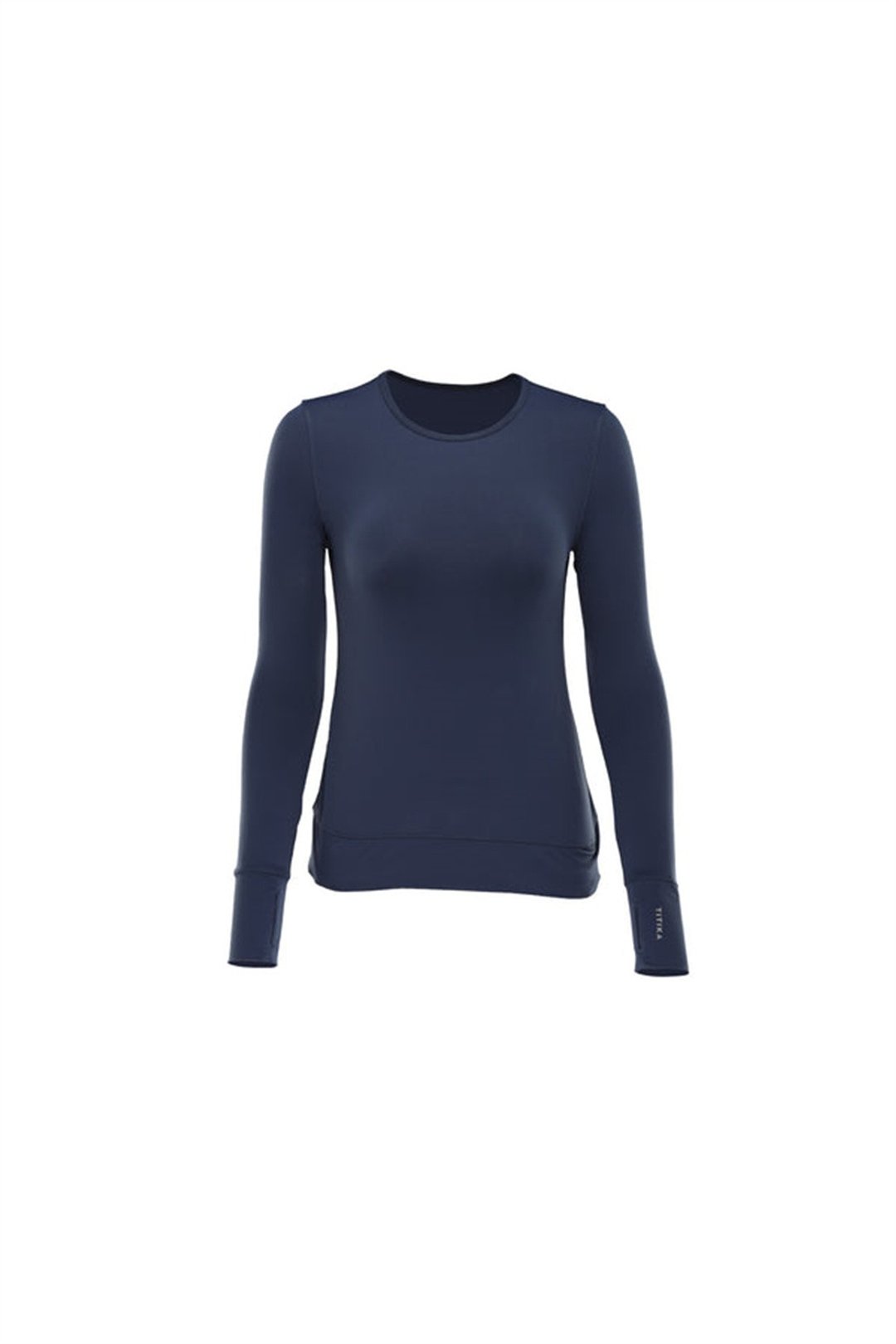 Pisticci Long Sleeve - 女装瑜珈服 - 尼龙 蓝色