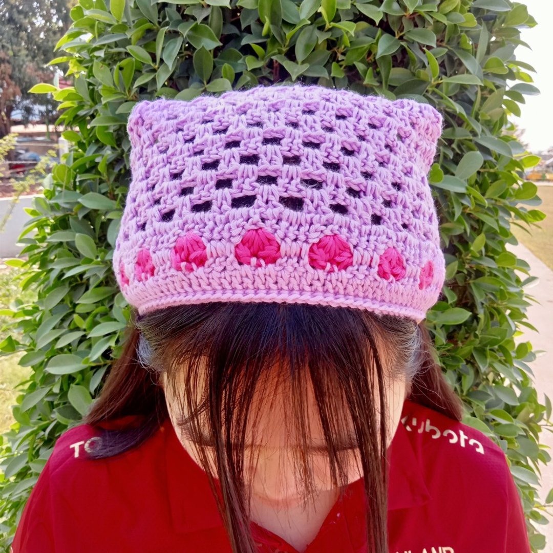 Easy Crochet Heart Bandana Pattern, PDF Pattern - Instant Download - 其他数码商品 - 其他材质 