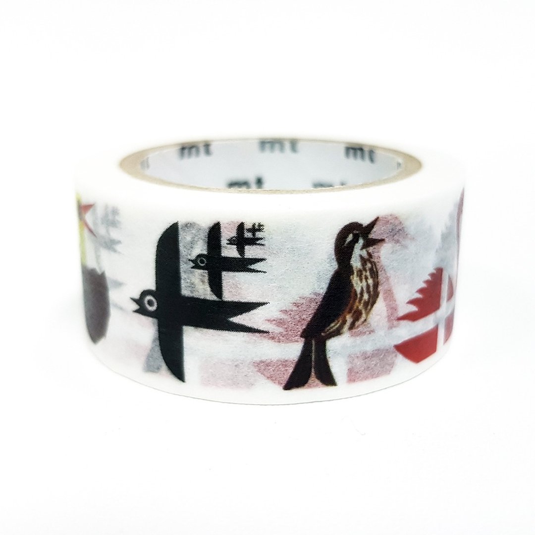 mt x Erik Bruun 和纸胶带 / 鸟 (MTERIK02) / 2019SS - 纸胶带 - 纸 多色