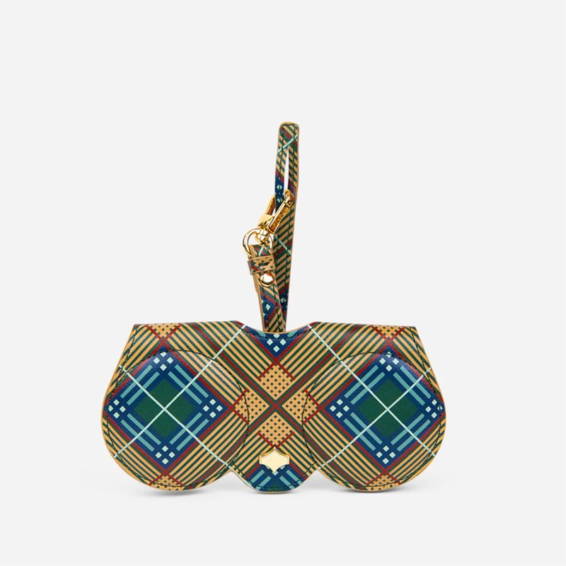 ANY DI 德国时尚真皮眼镜包 - 苏格兰高地格纹 - 其他 - 真皮 