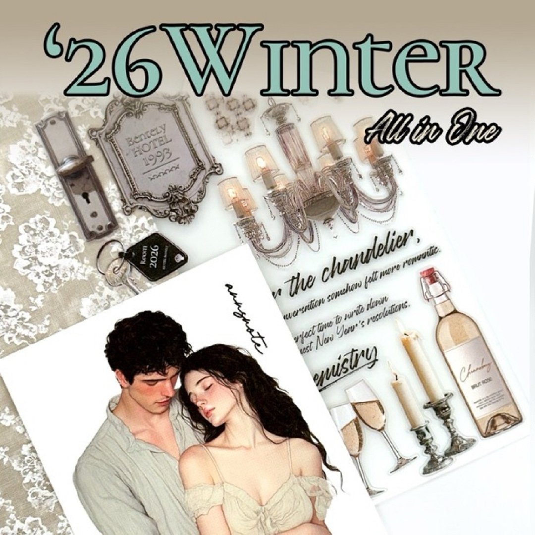 26款冬季拼贴组贴纸+纸品MIX (anns note)复古风 - 贴纸 - 纸 多色
