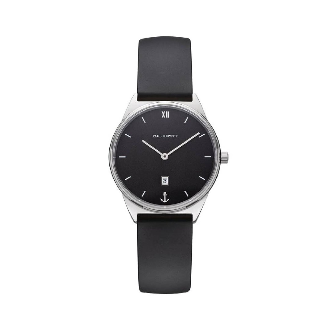PAUL HEWITT Watch Praia - 对表/情侣表 - 不锈钢 黑色