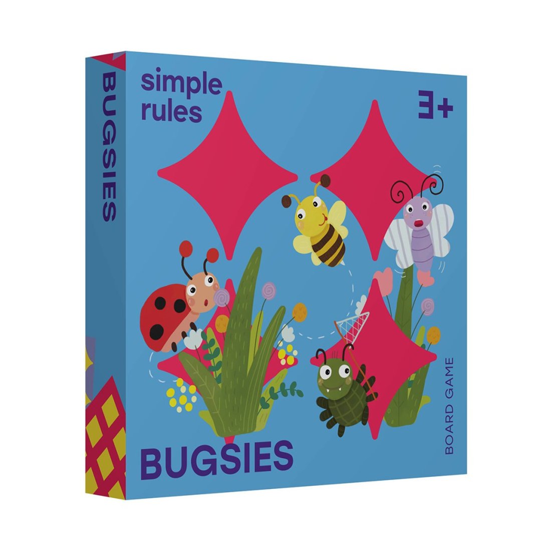 【圣诞礼盒】simple rules - 捕虫仔 Bugsies - 俄罗斯儿童桌游 - 玩具/玩偶 - 木头 多色