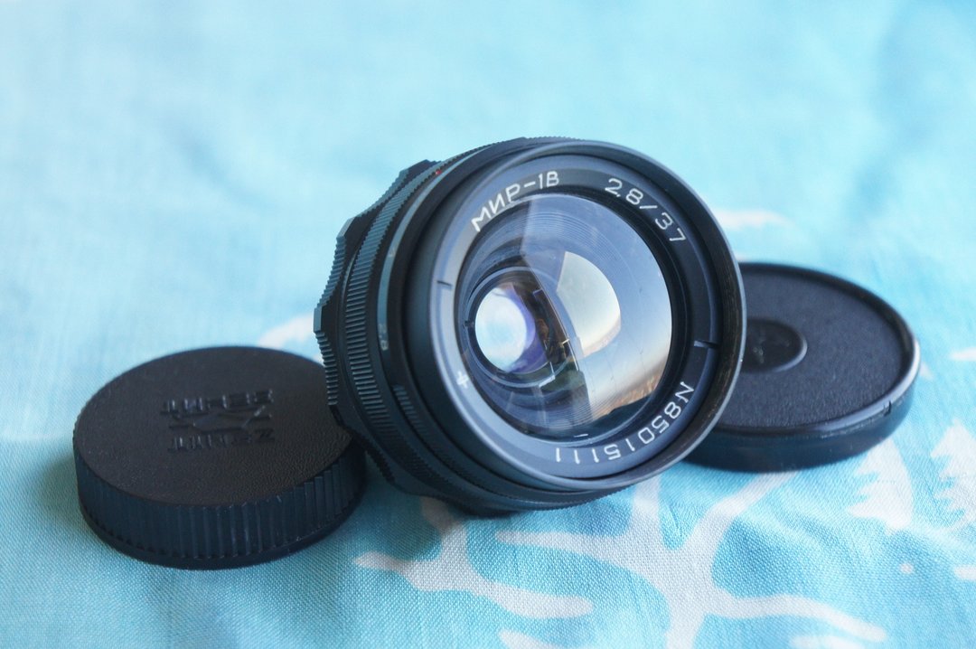 MIR-1V 37mm f2.8 镜头 M42 Zenit Praktica 相机 Flektogon Micro 4/3 - 相机 - 其他材质 