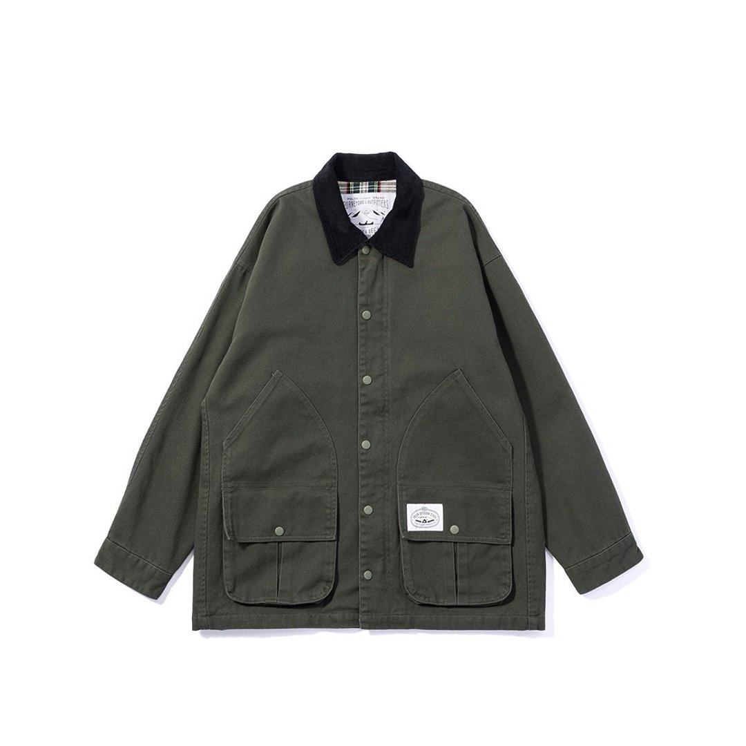 日本限定 POLER OUTPOST HUNTING JACKET 户外狩猎猎装夹克 / 绿 - 男装外套 - 其他材质 绿色