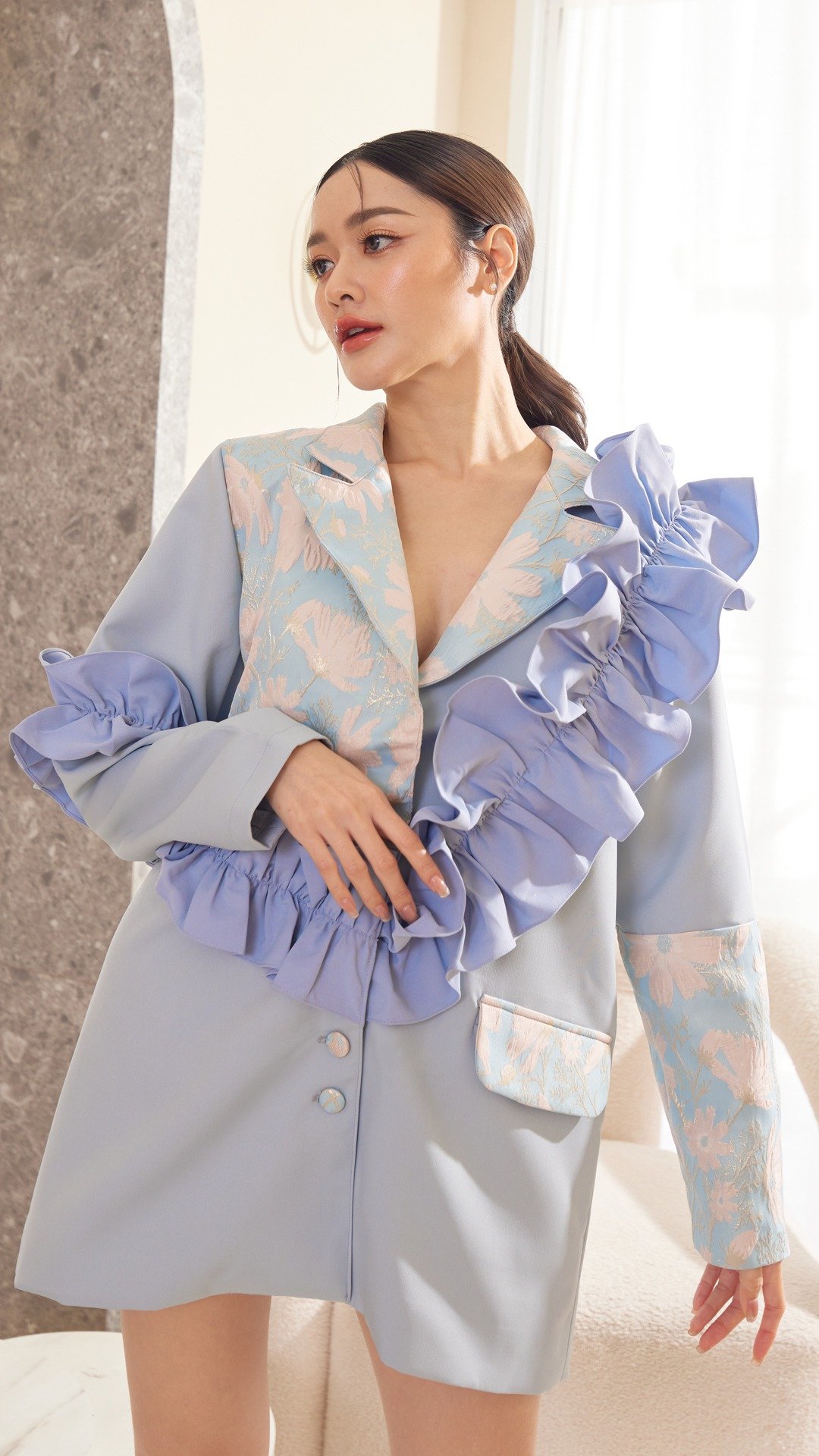 Marionette Over sized Blazer Suit - 女装西装外套/风衣 - 其他材质 
