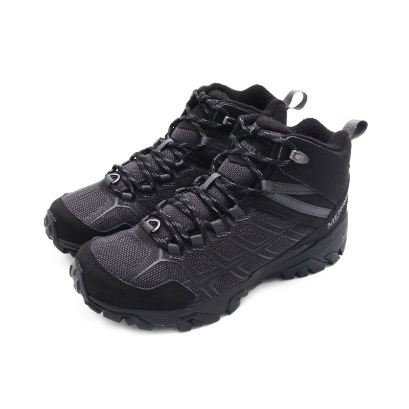 MERRELL MOAB FST 3 THERMO MID WP郊山健行鞋 女鞋-黑 - 女款运动鞋/球鞋 - 防水材质 