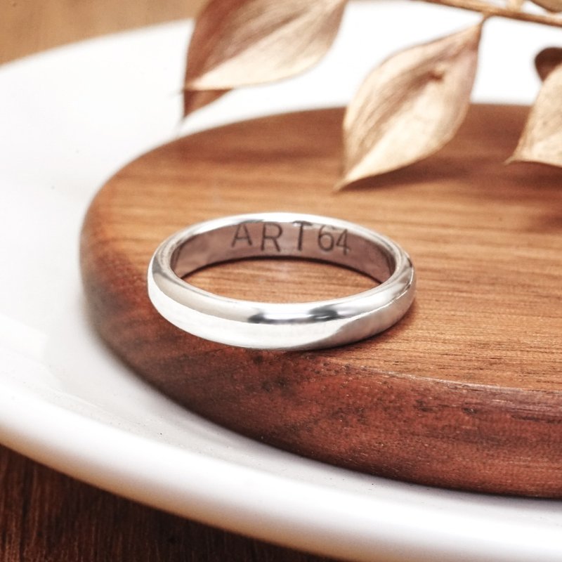 圆弧戒指 银戒体验课 ART64台南小西门 银饰手作 金工课程 文化币 - 金工/饰品 - 纯银 