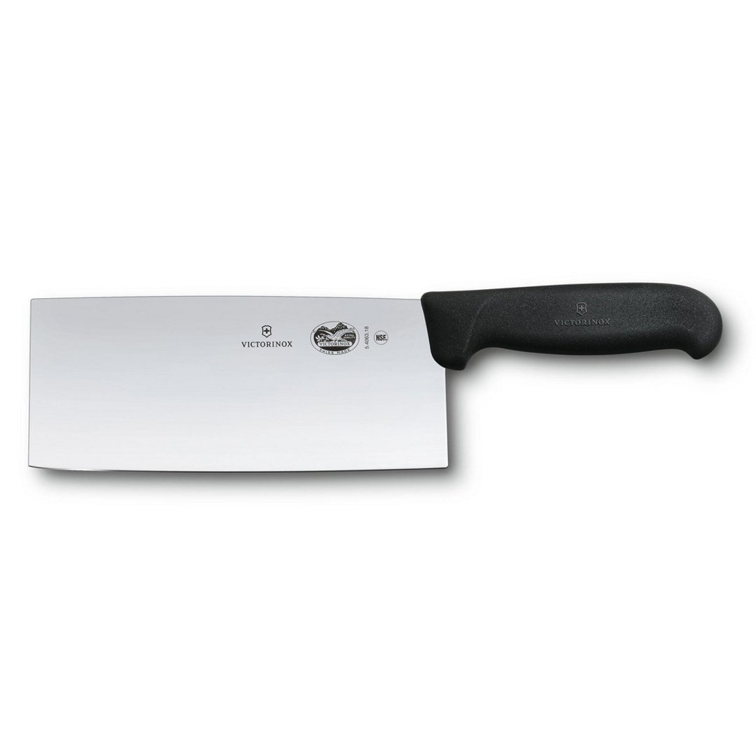 VICTORINOX 瑞士维氏 中式主厨刀 5.4063.18 - 厨房用具 - 其他材质 黑色