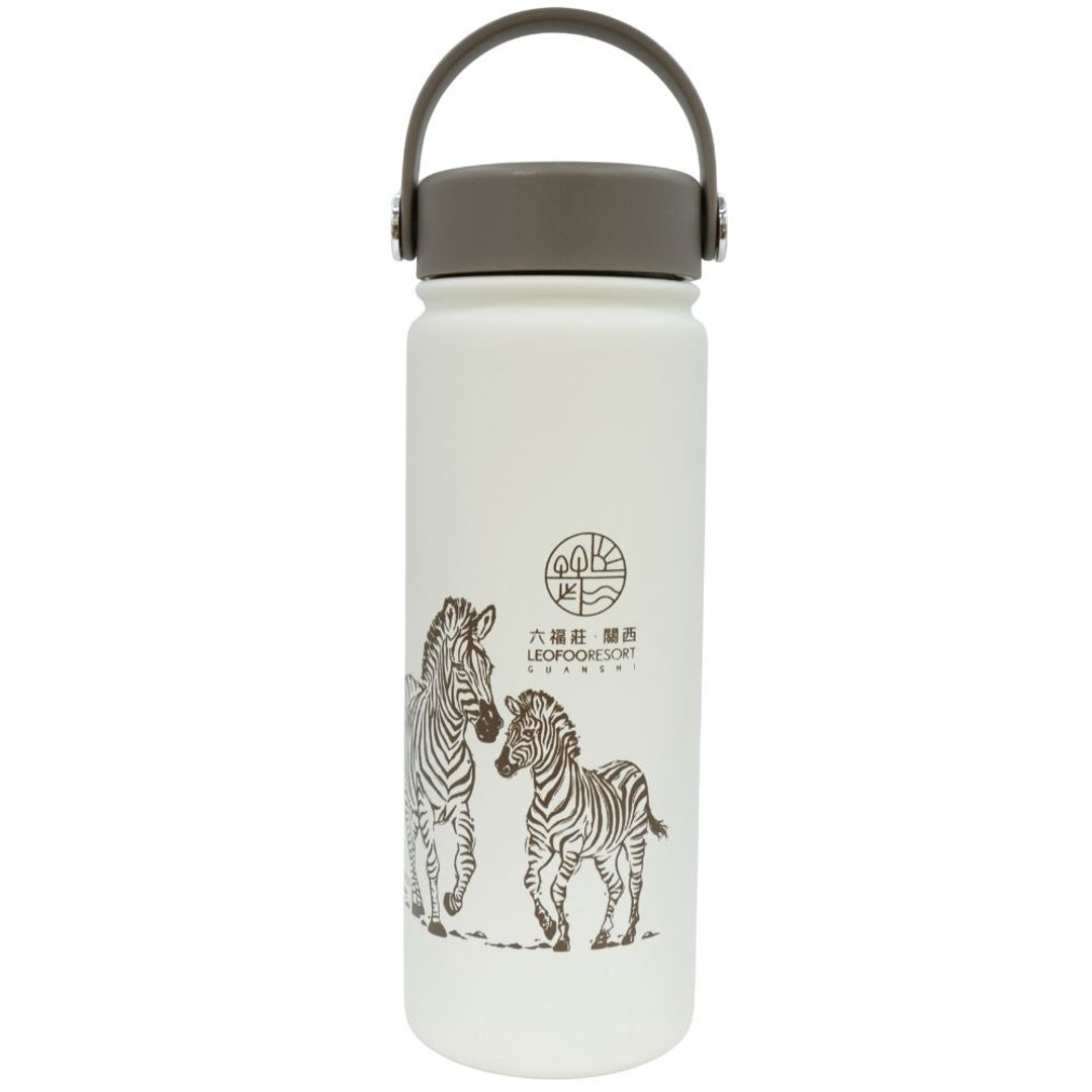 六福庄x六福村  斑马保温杯304陶瓷涂层550ml 官方直营 - 保温瓶/保温杯 - 其他材质 