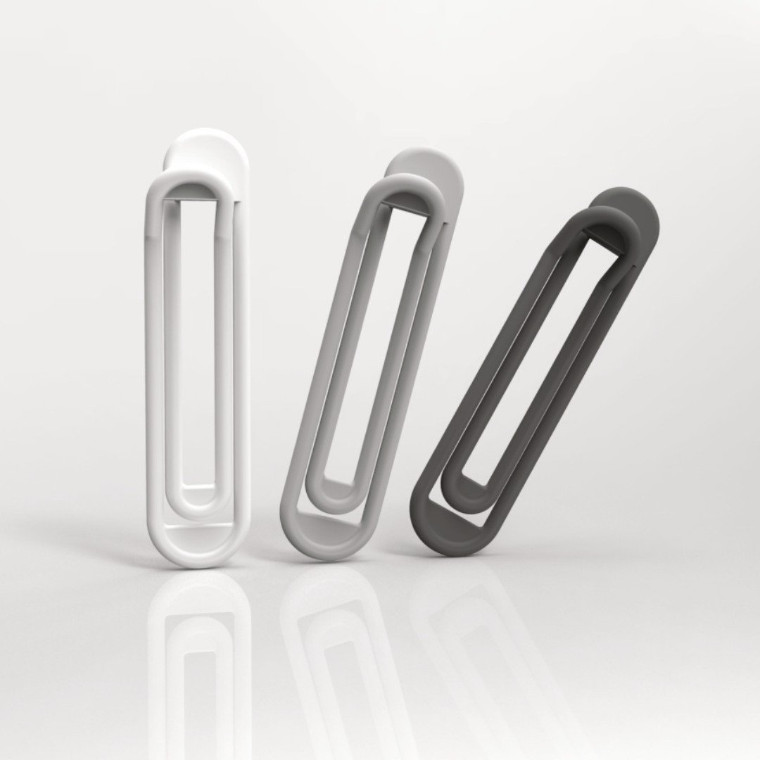 超大回纹夹~小小回纹针长大啰~(1组3入)经典简约时尚- 黑/灰/白 - 收纳用品 - 其他材质 多色