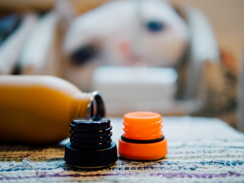 24Bottles - 橘色盖子  (urban bottles only) - 水瓶/水壶 - 其他金属 橘色