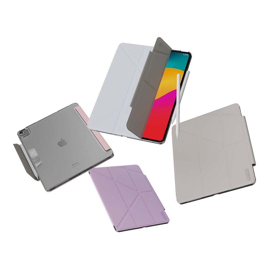JTLEGEND 2024 iPad Air 13寸 Ness Pro相机缓存防泼水布纹保护壳 - 平板/电脑保护壳 - 硅胶 多色
