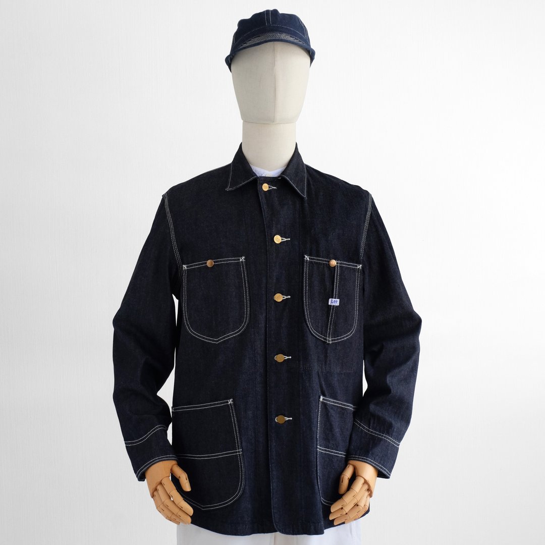 Vintage Lee Coverall Chore/Loco 91-J Denim Jacket 40s 50s Reissue Model - 男装外套 - 其他材质 