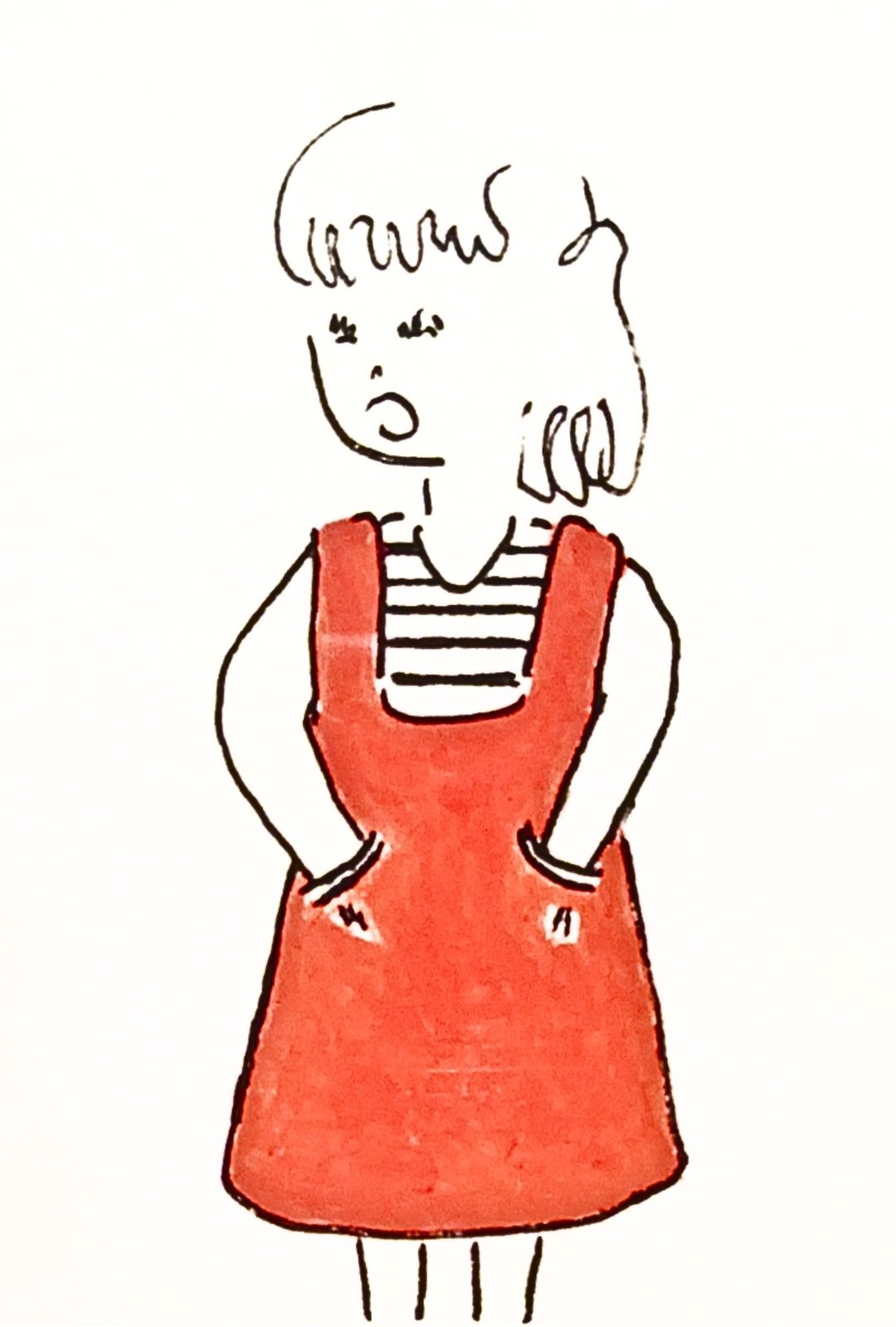 卡莉女孩 - 海报/装饰画/版画 - 纸 红色