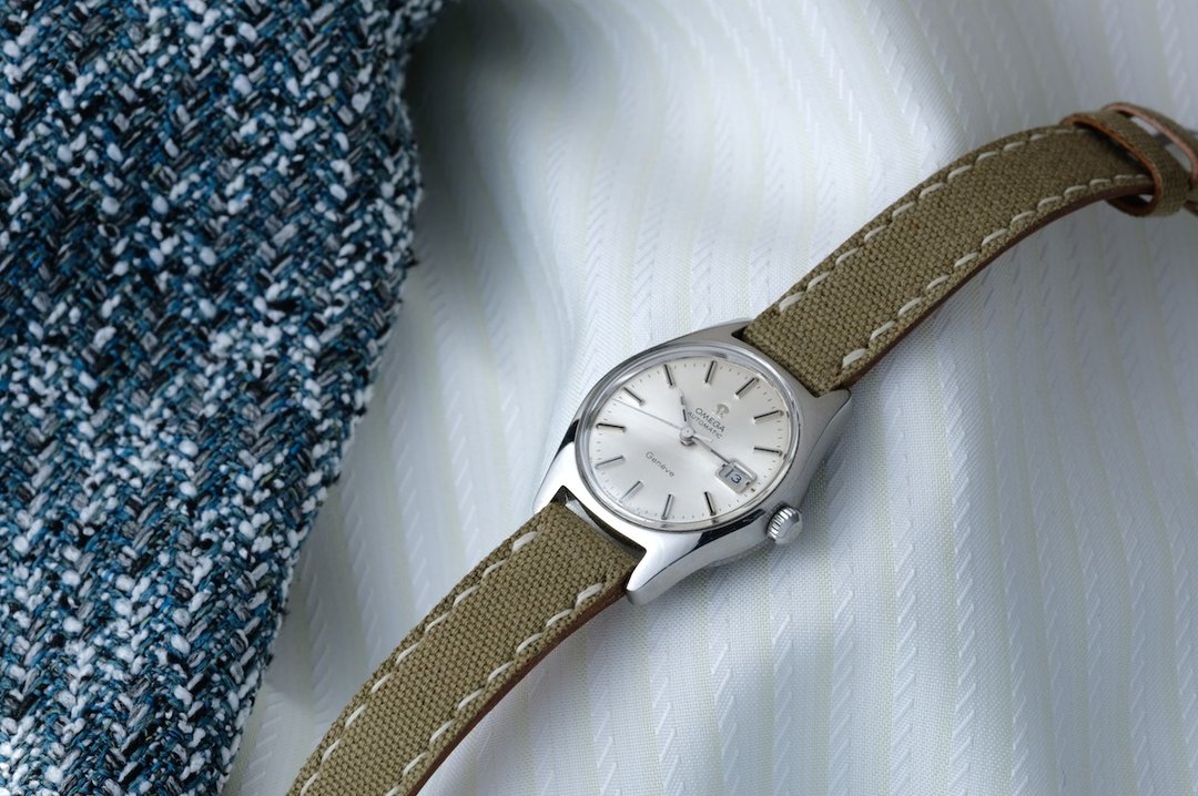 80s Omega Geneve 国际系列 女表 vintage 欧米茄 SERVICED - 女表 - 不锈钢 银色
