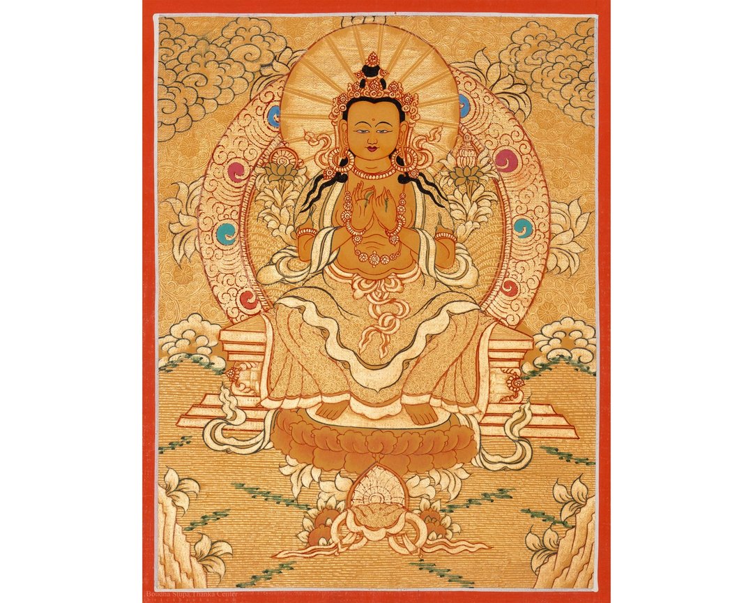 灵性弥勒佛唐卡内在和谐 - 墙贴/壁贴 - 其他材质 多色