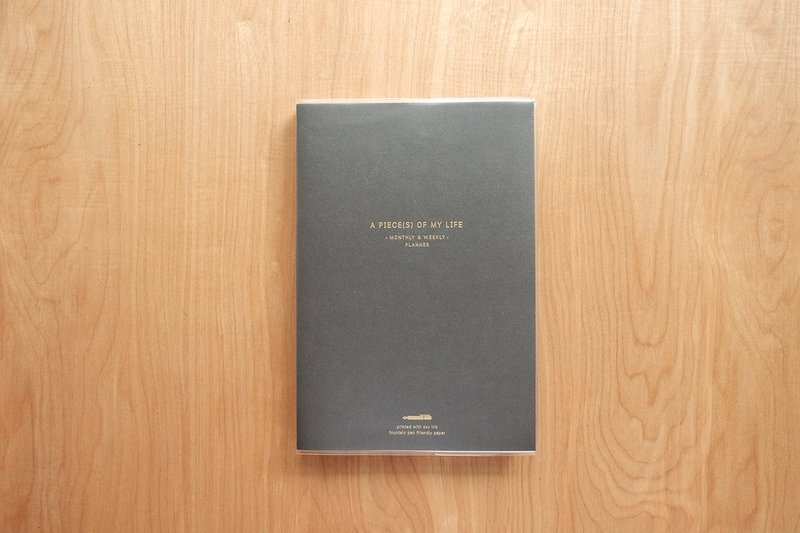 手帐本 A5 尺寸：BLACK STORY 款式 - 笔记本/手帐 - 纸 黑色