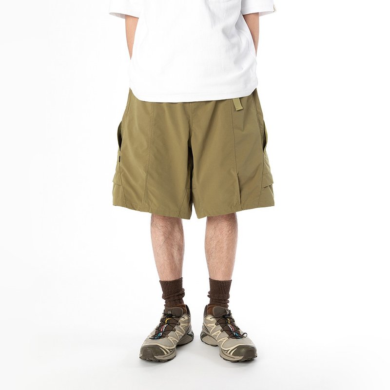 Loose camp shorts 山系户外宽松野营立体口袋轻度快干短裤 - 男士短裤 - 聚酯纤维 