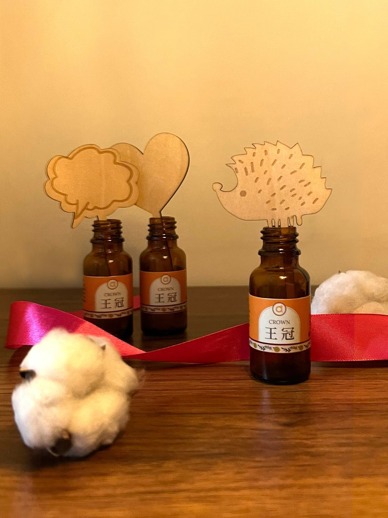 敢香就闪亮 榴槤系  王冠The Crown  加冕你的节日香气 - 香薰/精油/线香 - 木头 白色