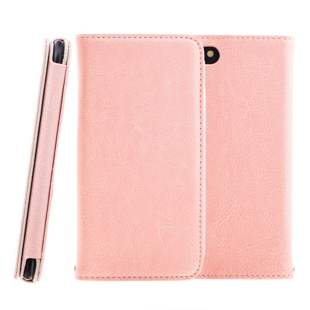 SIMPLEWEAR Apple iPhone 7 专用CALM真皮皮套-粉(4716779656329) - 手机壳/手机套 - 真皮 粉红色