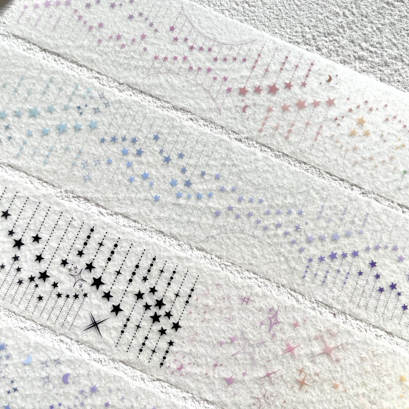 星滴遮蔽胶带 - 贴纸 - 其他材质 多色