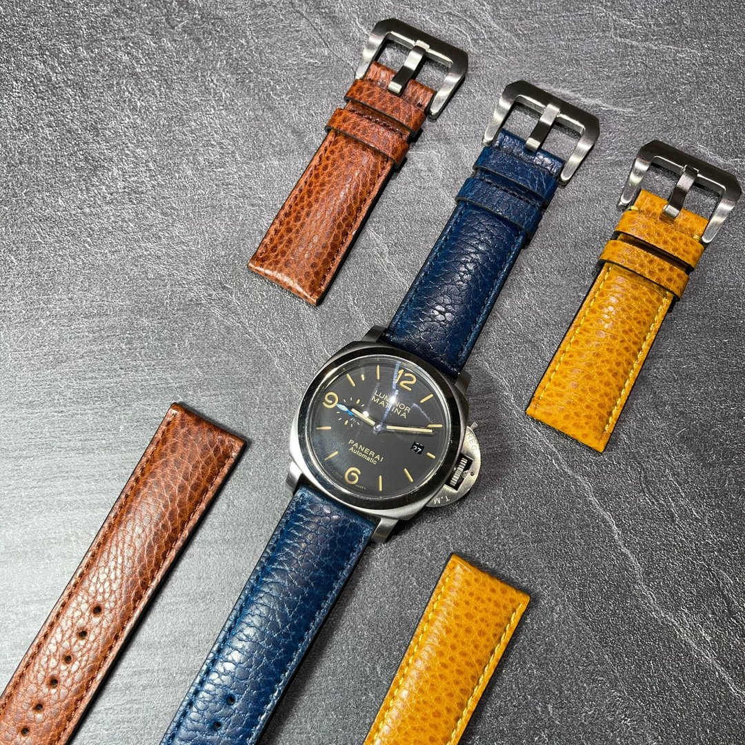 Panerai 沛纳海 皮革表带 皮表带 Luminor Radiomir 沛纳海表带 - 表带 - 真皮 