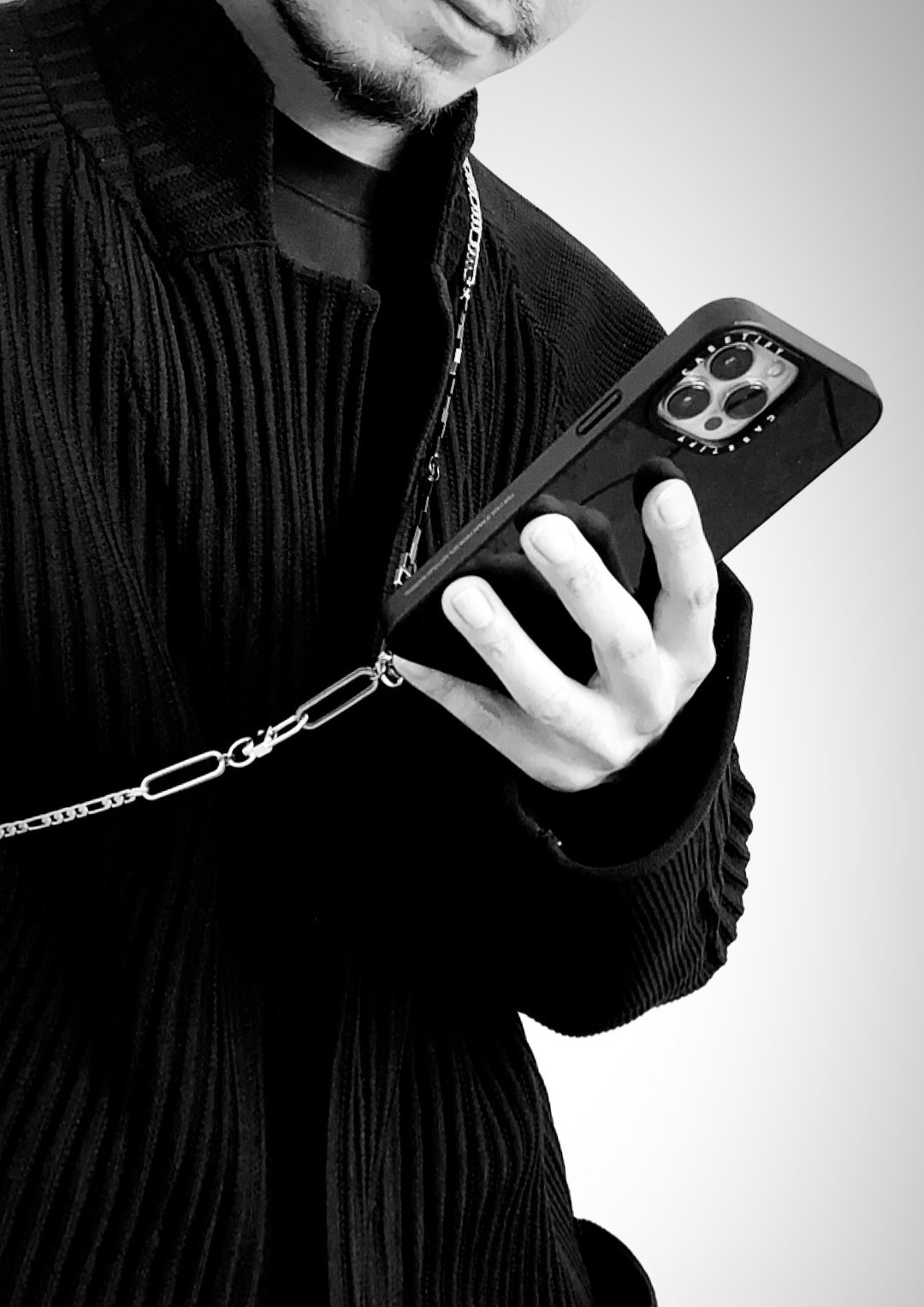 - Kaiiki - 手机长链 / 手机背链 / 手机链 - 挂绳/吊绳 - 铜/黄铜 灰色