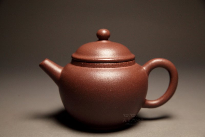 【巨轮珠】炎黄大地艺术 龙山堂 传统手工 四号深井底槽清 200cc - 茶具/茶杯 - 陶 紫色