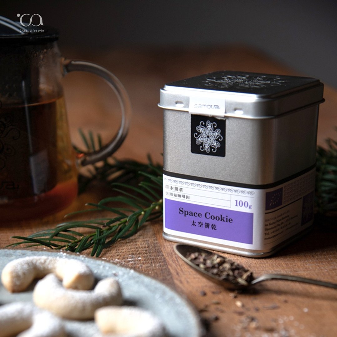 【Tea Tin 马口铁 系列】草本姜茶 太空饼干 20-100g - 茶 - 新鲜食材 蓝色