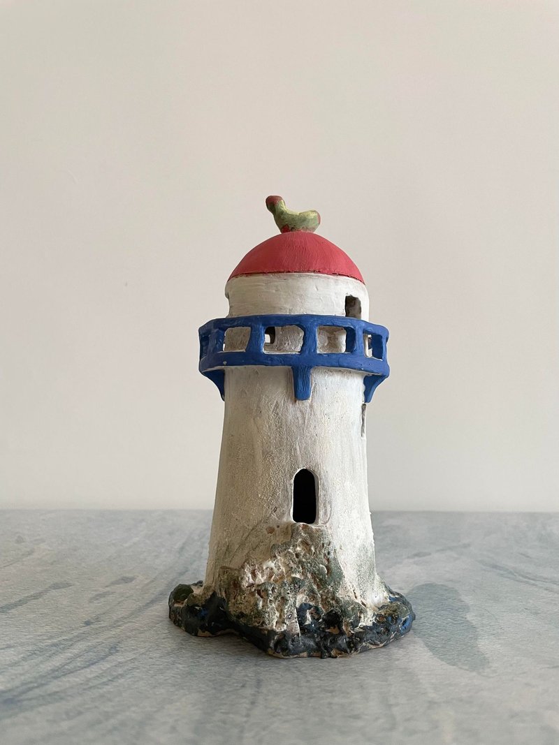 灯塔 夜灯  - 步行 - 灯具/灯饰 - 陶 白色