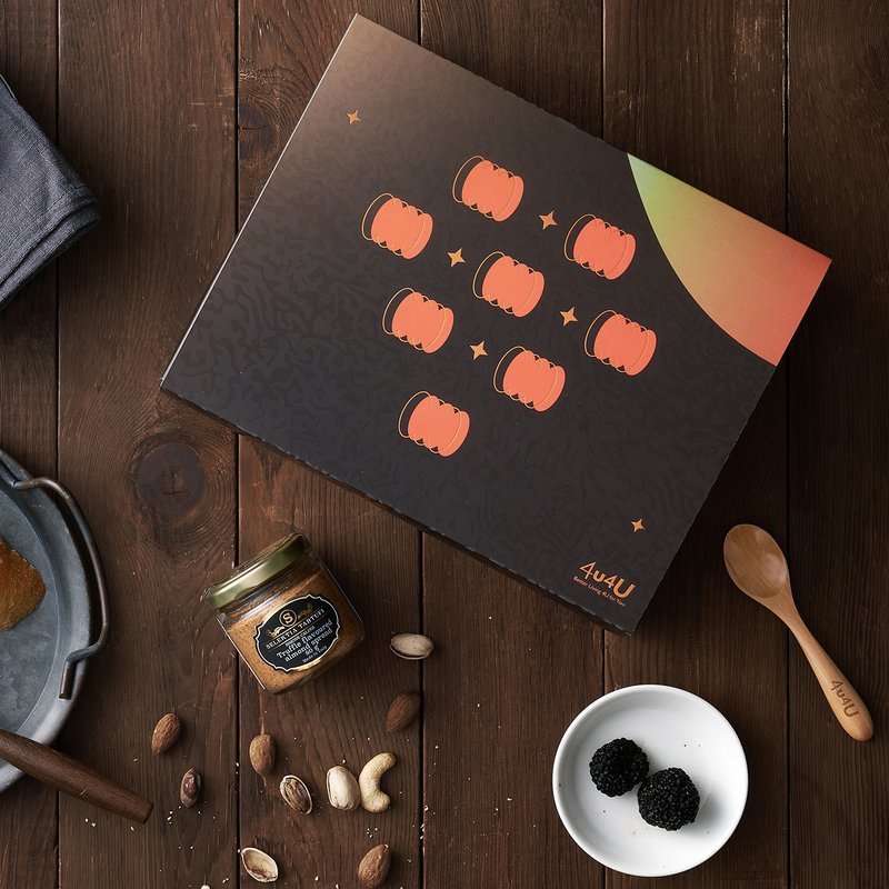 【4u4U】SELEKTIA 意大利杏福开心 坚果松露酱礼品(附品牌纸袋) - 果酱/抹酱 - 新鲜食材 