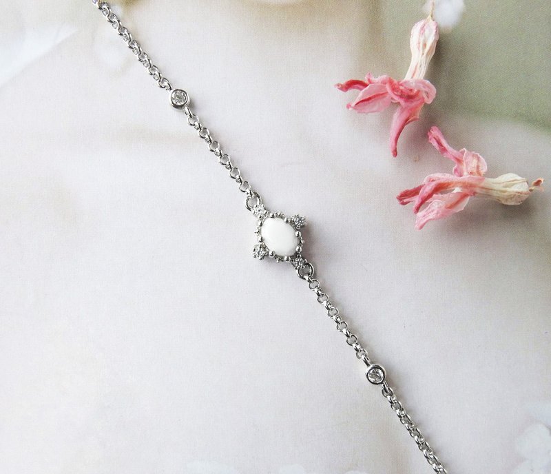 璀璨星辰-925纯银 - 手链/手环 - 纯银 银色