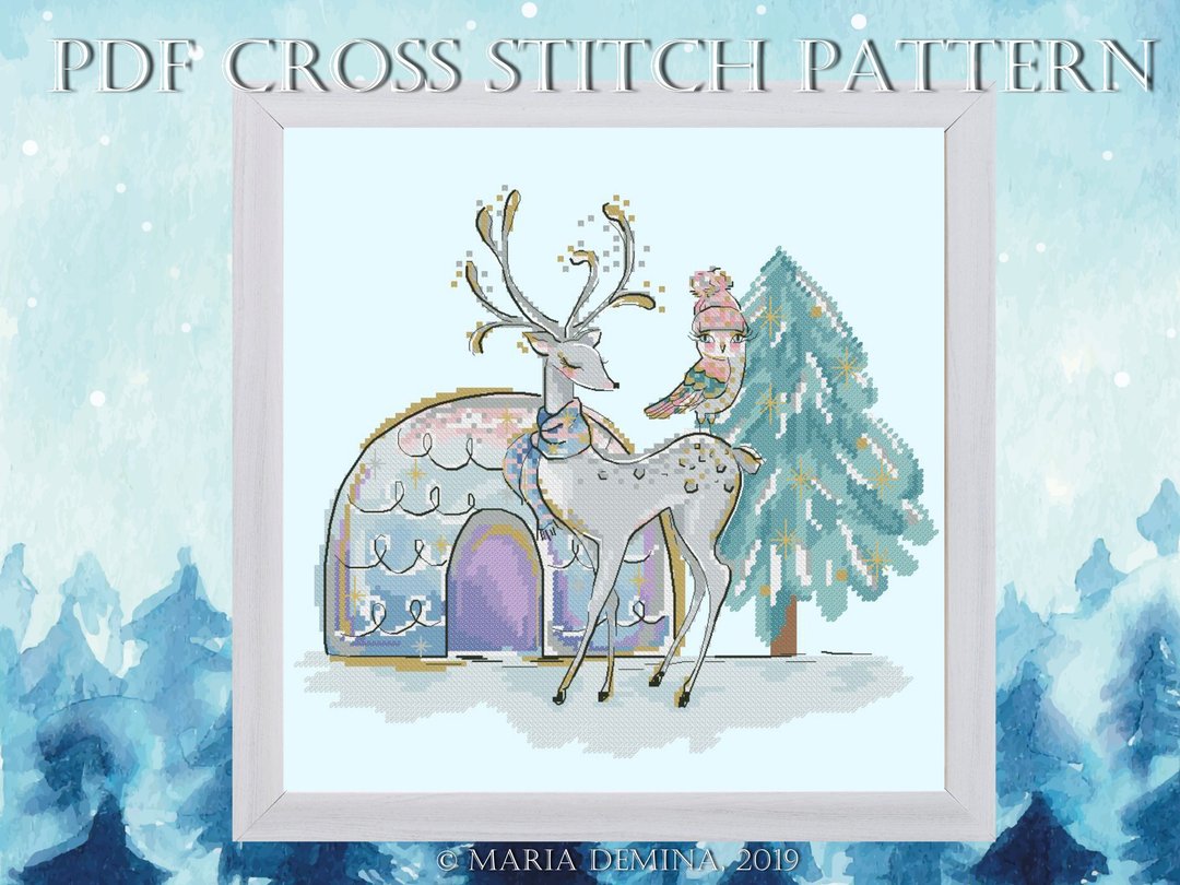 Friendship Warms The Heart PDF cross stitch pattern - 手工艺教程/工具书 - 其他材质 