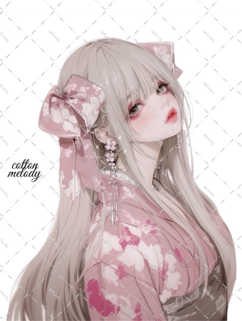 原创贴纸 no.6920 人物贴纸 原创贴纸 人物贴纸 女孩贴纸 原创人物贴纸 - 贴纸 - 纸 