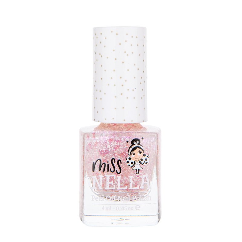 英国【Miss NELLA】 儿童水性可撕式安全指甲油-蜜桃汽水 MN49 - 指甲油/指甲贴 - 其他材质 粉红色