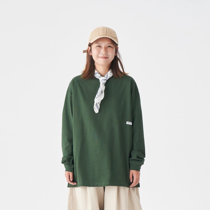 TopBasics 基础款纯棉长袖T恤 - 男装上衣/T 恤 - 棉．麻 白色