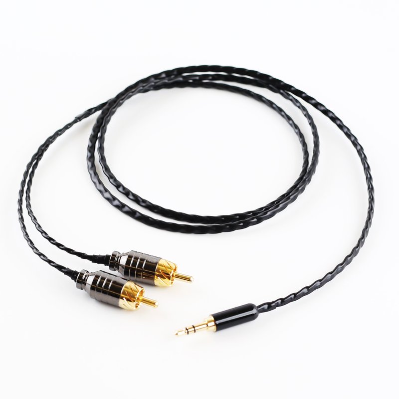 3.5mm转双莲花音频线【M166】3.5转双RCA 电脑 功放 1分2 - 数码小物 - 其他材质 