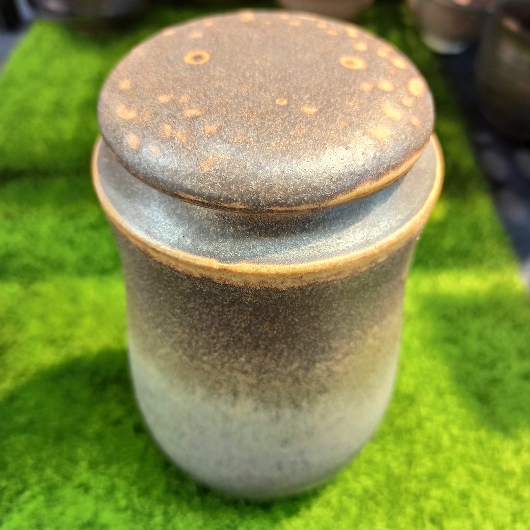 茶仓茶叶罐四两装 - 茶具/茶杯 - 陶 卡其色