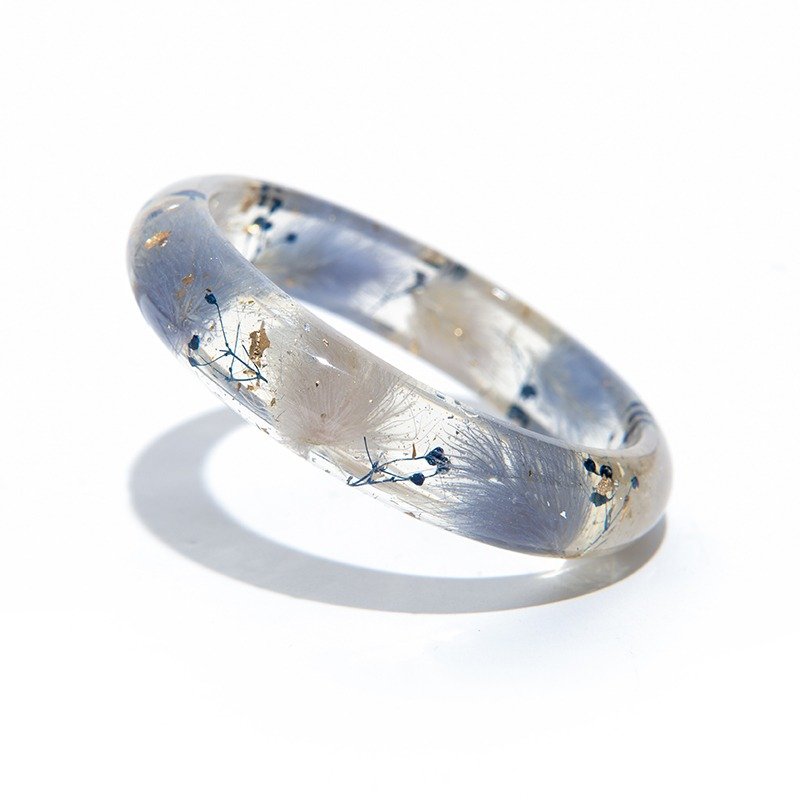 爱丽丝系列 【奔跑的白兔】 - Cloris Gift 永绽花手镯 - 手链/手环 - 植物．花 蓝色