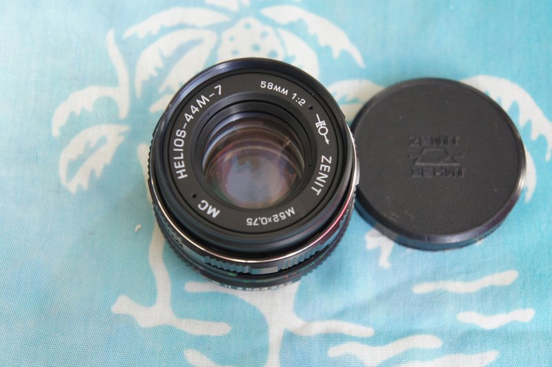 MC HELIOS-44M-7 镜头 F2 58mm 适用于 M42 ZENIT PENTAX 佳能 尼康 * - 相机 - 其他材质 
