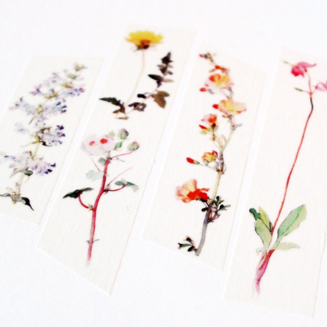 分装纸胶带 花之语 - 纸胶带 - 纸 