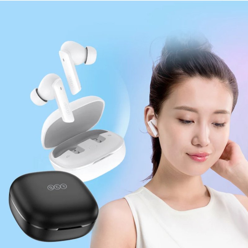 QCY Melobuds ANC HT05主动降噪真无线蓝牙耳机 - 耳机 - 塑料 白色