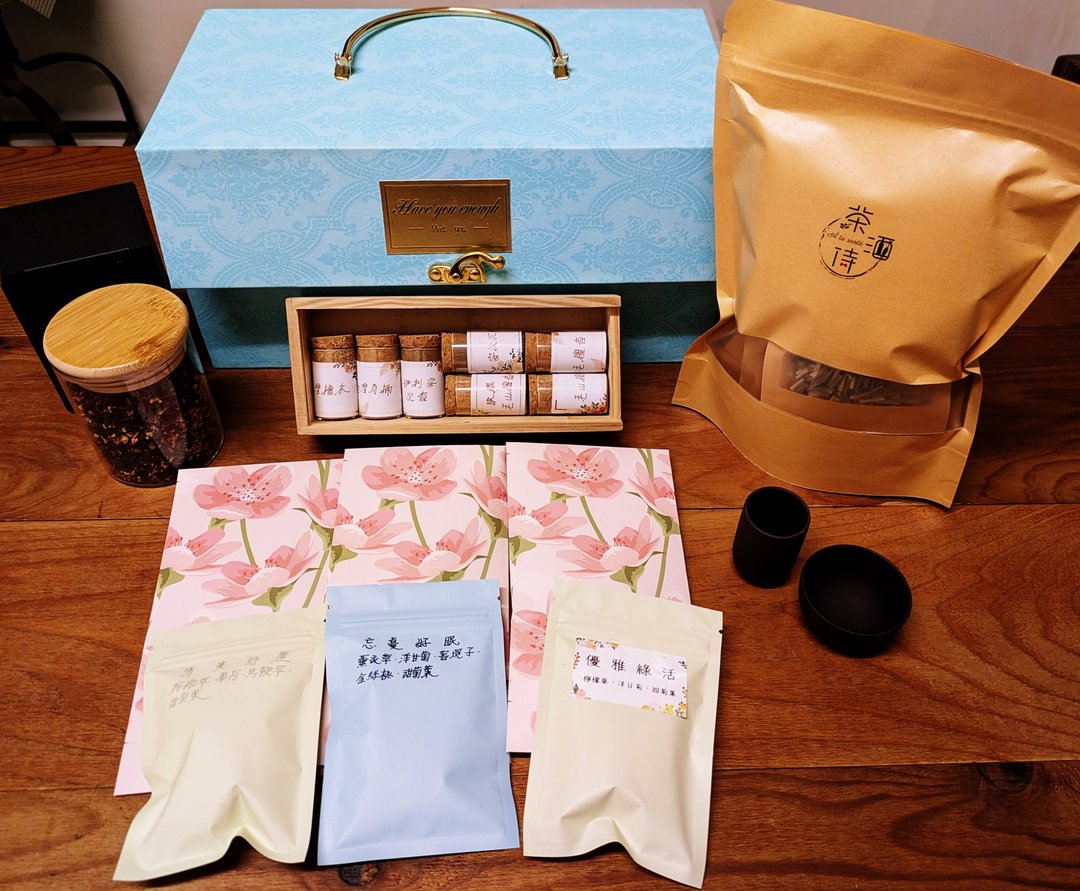 换季优惠价 感官风味训练组 孤品  花草茶、品香 - 茶 - 植物．花 